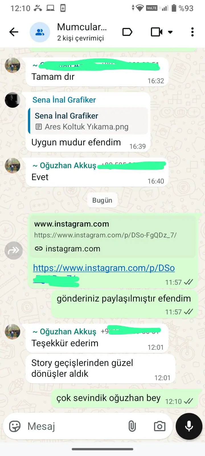 Müşteri Yorumu